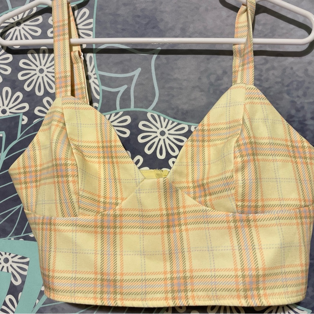 Cider Light Yellow Satin Blouse